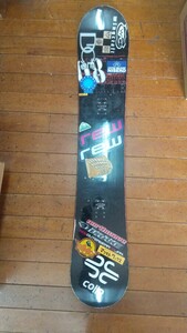 K1054 Rice 28 (素人メジャー採寸155㎝) スノーボード 板のみ SNOWBOARD /スノボー/フリースタイル/ジブ/グラトリ 現状品 