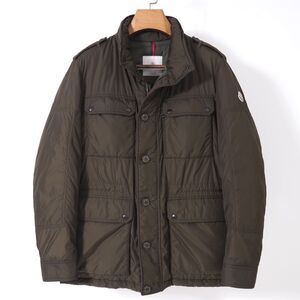 4-DK084◎【美品】モンクレール MONCLER GUILLAND ダウンジャケット ブラウン系 4 正規品 メンズ