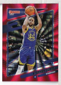 s56【STEPHEN CURRY】2021/22 DONRUSS パラレル 99枚限定