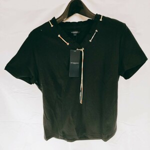 【タグ付き未使用】BURBERRY バーバリー Tシャツ 半袖シャツ ブラック 無地 ホース刺繍 シャツ トップス 長袖 シンプル 衣類 服 上着 A-10