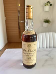 The Macallan 18年 1975年　シングルモルトスコッチウイスキー 750ml　ザ・マッカラン