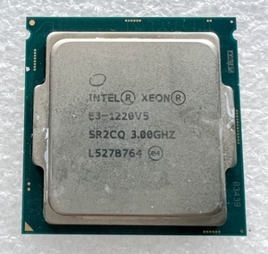 [中古]CPU Intel Xeon E3-1220V5 3.00GHz 動作品