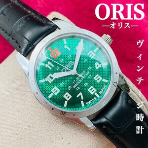 ORIS/オリス★【整備済み】超美品・稼働品/ヴィンテージ/スイス/ 17J/メンズ腕時計/アンティーク/機械式手巻き/アナログ/革ベルト546