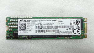 1円～ Micron 1100 M.2 2280 SSD MTFDDAV256TBN 256GB SATA 中古動作品 (G112)