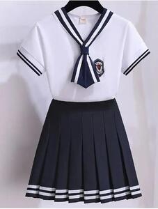 ブラックブルマー付 なんちゃって制服　ネイビー　１６０サイズ　