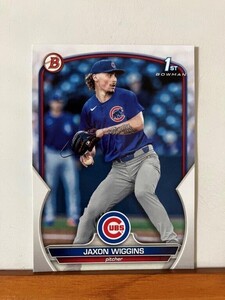 【2023 Bowman Draft】BD-50 Jaxon Wiggins Chicago Cubs