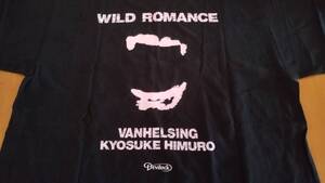 即決価格【氷室京介】WILD ROMANCE Tシャツ/size L/新品/非売品/ヴァンヘルシングTシャツ (Personal jesus/パーソナルジーザス)