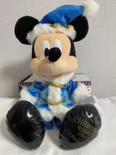 ディズニーシー　クリスマス　ミッキーぬいぐるみ