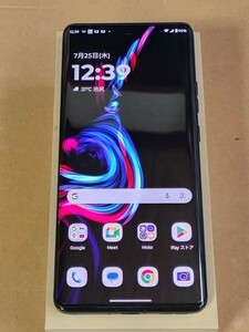 【1円スタート中古ほぼ未使用】motorola edge 50 pro 6.7インチ メモリー12GB ストレージ256GB ブラックビューティ　おまけ有り