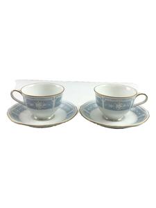 Noritake◆カップ&ソーサー/4点セット/BLU/Noritake