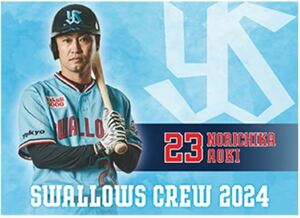 東京ヤクルトスワローズ 青木宣親 2024CREW選手ビジュアルレジャーシート （未使用）2024年5月29日配布