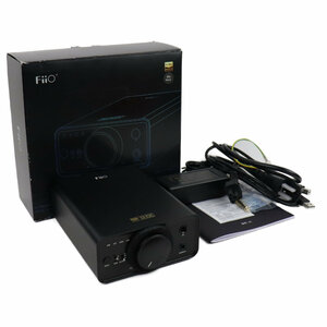 【中古】 DACアンプ FIIO K7 小型据置ヘッドホンアンプ AK4493SEQデュアルDAC構成 フィーオ