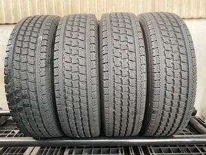 サ6226 送料無料☆深溝美品☆TOYO DELVEX 934 195/80R15 107/105L LT 4本価格　2019年製