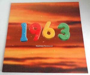 Uk&Europe盤 12inc　NewOrder　Nineteen63　1995年　London Records857939.1　Joe T. Vanelli Dubby Mix & Lionrock Full Mix等全4曲入り