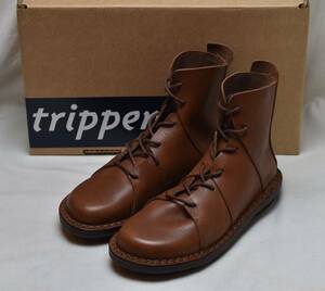 TRIPPEN トリッペン　レディース　定番NOMAD ショートブーツ　BROWN　EUR35　22.5cm相当　未使用品　ドイツ製