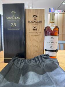 【木箱付未開栓】ザ・マッカラン 25年 43度 700mL 2019年|The Macallan 25Y.O. 700mL 2019 release