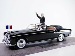 Pantheon 1/18 1955年モデル シトロエン CITROEN 15-6 LANDAULET CHAPRON CABRIOLET PRESIDENTIELLE 1955 ２体フィギュア付き