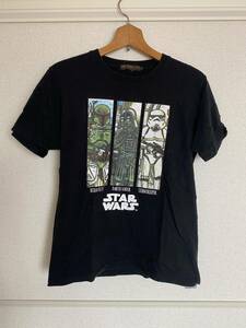 スターウォーズ STAR WARS DARTH VADER and son ダースベイダー ボバフェット Tシャツ M