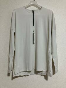 KAZUYUKI KUMAGAI ATTACHMENT 19AW フレスカハイゲージ天竺 クルーネックドルマンL/S OFF WHITE サイズ1 新品