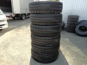 ●6587 冬 新品 ブリヂストン W970 265/60R22.5 143/140J 6本 2022年製