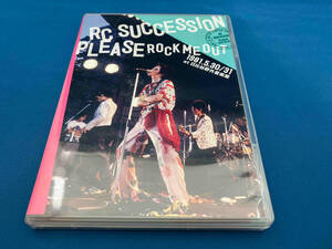 RCサクセション CD PLEASE ROCK ME OUT at 日比谷野外音楽堂 1981.5.30/31