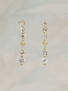 k18yg★天然ダイヤ0.50ct☆ピアス☆ 6