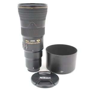 フードスレあり。★新品級★ Nikon ニコン AF-S NIKKOR 500mm f/5.6E PF ED VR