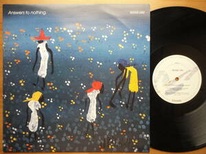 ●12”シングル UK盤 ミッジ・ユーロ ◎ MIDGE URE / ANSWERS TO NOTHING ウルトラヴォックス 個人所蔵 美品●3点落札ゆうパック送料無料●