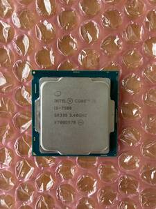 ★　CORE　i５-7500　3.4GHZ　中古　★