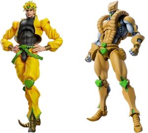 メディコス 超像可動BIG ジョジョの奇妙な冒険 第三部 DIO ザ・ワールド 2点セット PVC＆ABS&POM&PC&鉄 フィギュア 新品未開封