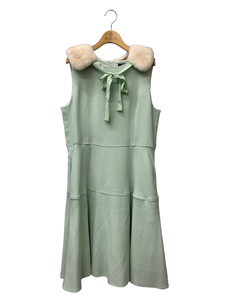 FOXEY フォクシーブティック ワンピース 42 Dress Lily グリーン ノースリーブ