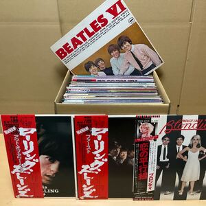 60枚まとめて/洋楽 ROCK POPS AOR/BEATLES ROLLING STONES BLONDIE ABBA ELVIS BILLY JOEL ニールラーセン/大量 セット売/0116-1ビートルズ