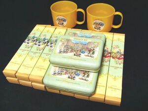 即決新品!!東京ディズニーランドHOTELアメニティーグッズ【非売品】TOKYO Disney LANDホテルアメニティーキット☆歯ブラシコップ缶ケース