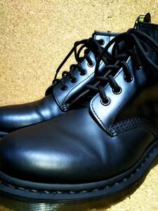 【Dr.MARTENS】ドクターマーチン 101 6ホールブーツ UK7 (26cm ) CORE 101 6EYE BOOT ブラック【美品】