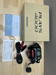 シマノ　17プレイズ　4000 中古品　電動リール　希少