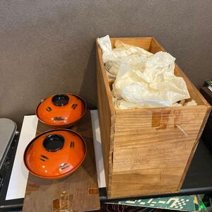 和食器　蓋付き　吸い物椀　 懐石道具 漆器　10客　長期保管品