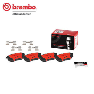 brembo ブレンボ セラミックブレーキパッド リア用 レガシィツーリングワゴン BR9 H21.5～H26.10 ターボ 2.5GT (アイサイト含む) A～D型