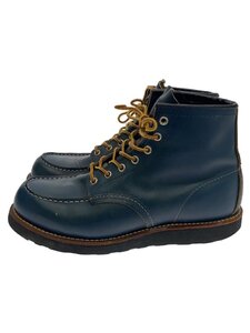 RED WING◆レースアップブーツ・6インチモックトゥ/Irish Setter/インディゴポーテージ/US9/ネイビー