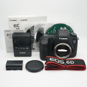 新品級 キヤノン EOS 6D BODY シャッター回数11344回！