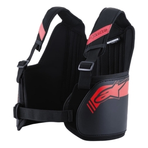 alpinestars(アルパインスターズ) BIONIC RIB SUPPORT(ガードベスト) (XL/3XL 胸囲107-122cm) 13 BLACK RED