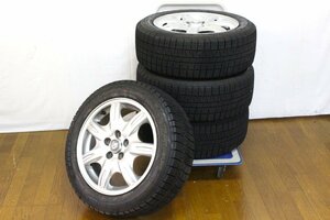 【ト石】◎※直接引き取り限定※ ジャガーＸ ホイール NANKANG CORSAFA 205/55R16 中古タイヤ 4本SET スタッドレスタイヤ EAZ01EWH19