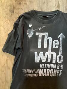 希少80年代ビンテージ★The Who バンドTシャツ ザフー ロックTシャツ モッズ ビートルズ ローリングストーンズ ヴィンテージ