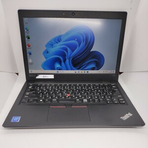 管理:4H-3108/ジャンク扱い/ LENOVO ThinkPad L380/Celeron 3965U/4GB/128GB/Win11/フルHD/MS Office