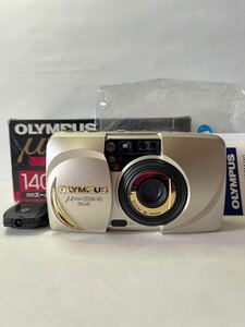  OLYMPUS オリンパス μ mju ZOOM 140 箱付き フィルムカメラ コンパクトフィルムカメラ 