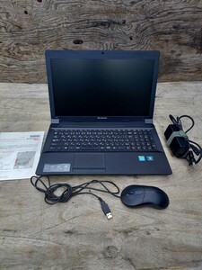 lenovo Lenovo B590 15.6型/インテル Celeron 1005M/メモリ4GB/HDD500GB/Windows7/DVD-RW/ ノートパソコン