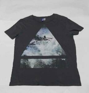 H&M 半袖Tシャツ US L グレー