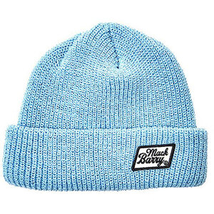 MACK BARRY マクバリー 【BEANIE(ビーニー)】 CLASSIC PATCH SHORT BEANIE スカイブルー MCBRY71556 /l