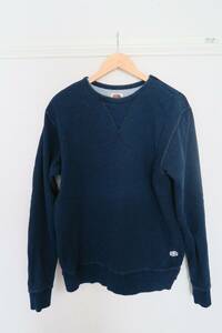 BLUEBLUE　FRUIT OF THE LOOM Indigo sweat fabric　XLサイズ/インディゴ/スウェット/ブルーブルー/HOLLYWOOD RANCH MARKET