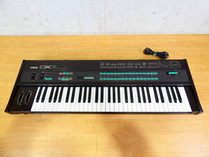 【USED!YAMAHA シンセサイザー DX7★ヤマハ/鍵盤楽器/ケース無/カートリッジ付き ※現状品＠160（11）】