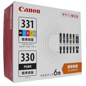 【新品訳あり(箱きず・やぶれ)】 CANON インクタンク BCI-331+330/6MP マルチパック [管理:1000020703]